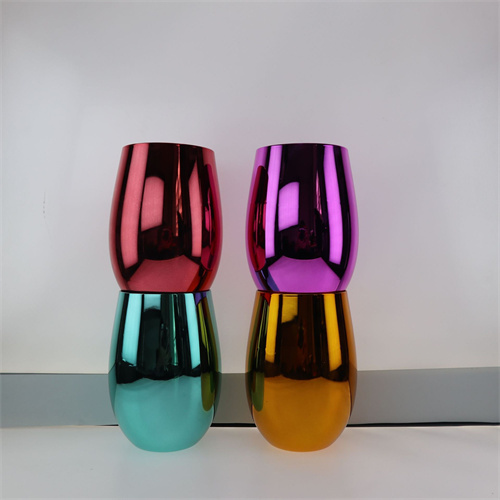 鍍金塑料紅酒杯