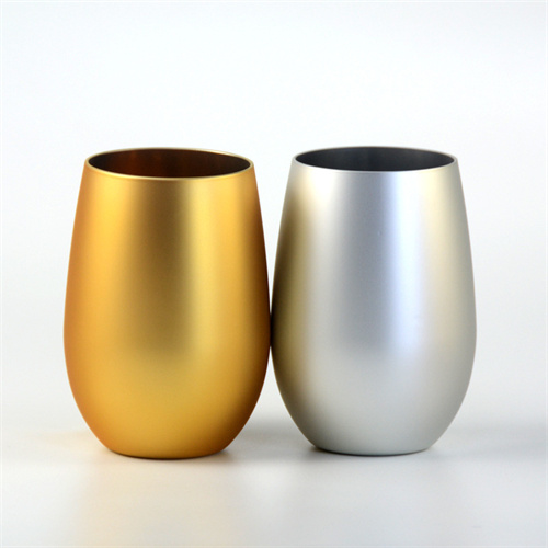 鍍金塑料紅酒杯